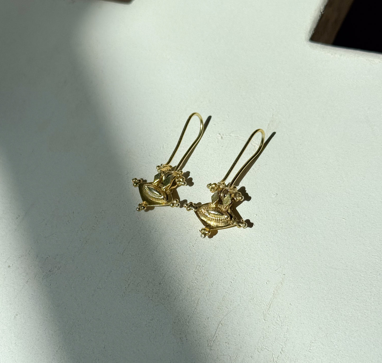 BY RAHINA - Hirz 21k Goldplated Sterling Silver Earrings