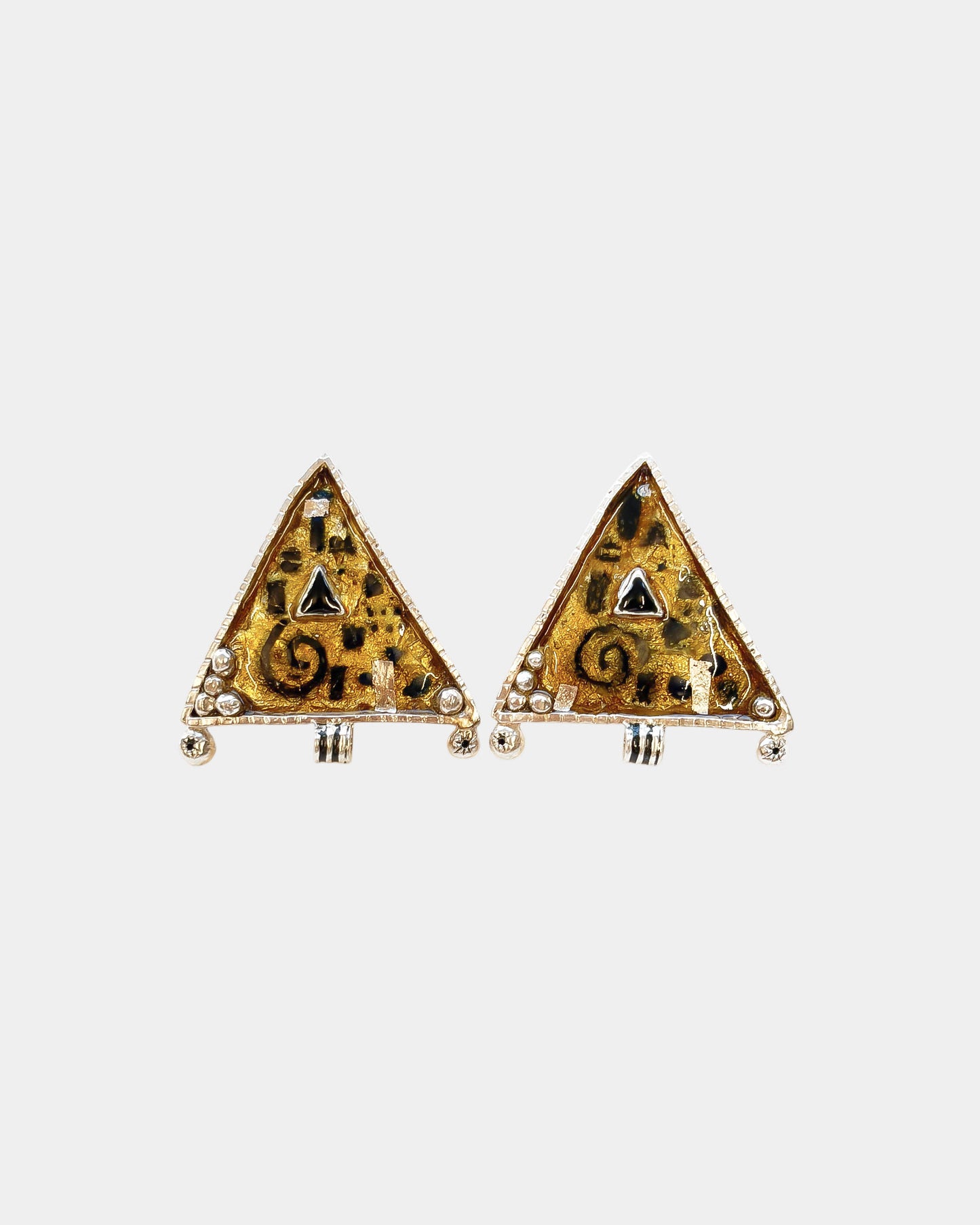 FARBASTA - Klimt Triangle Earrings