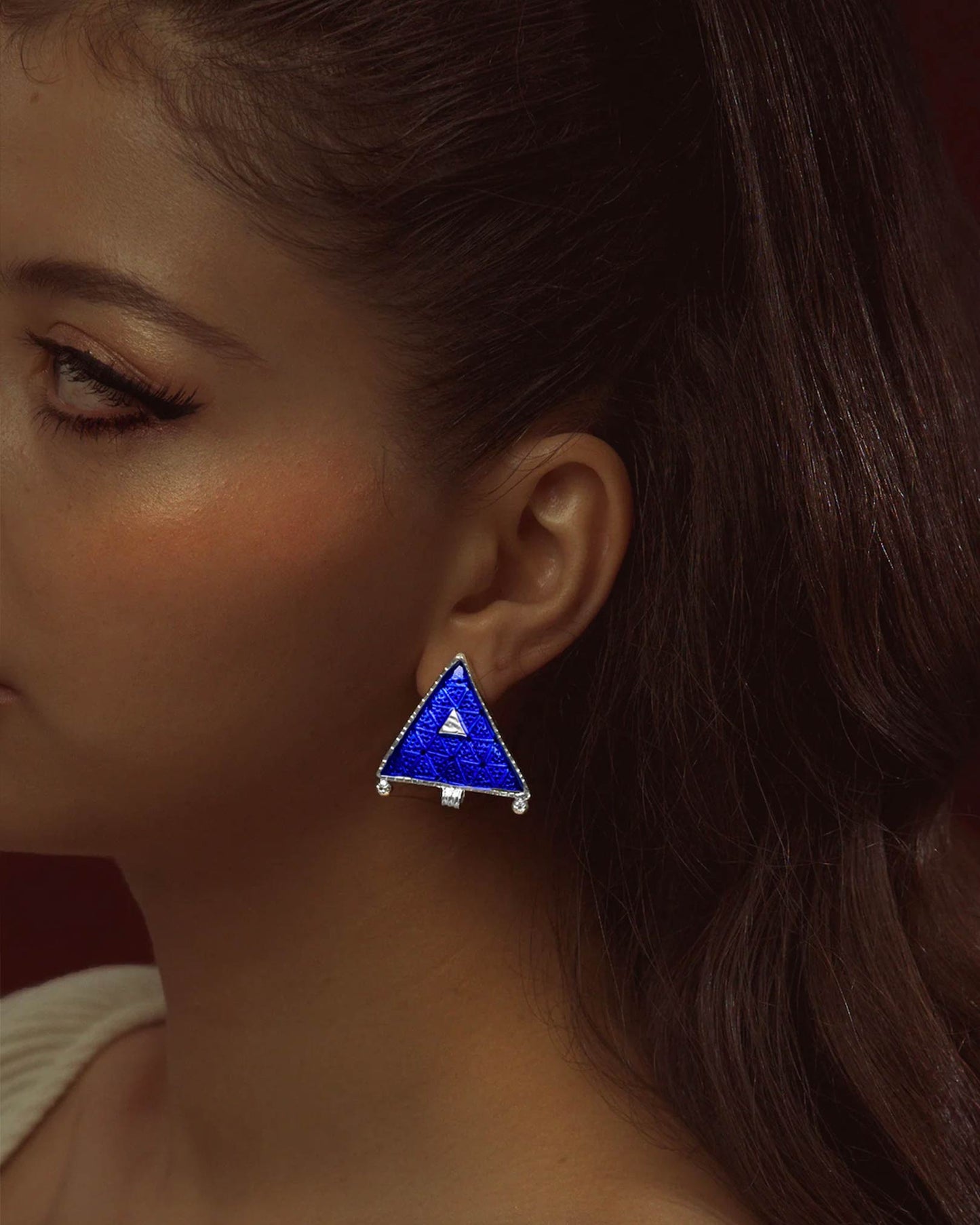 FARBASTA - Sacred Triangle Earrings