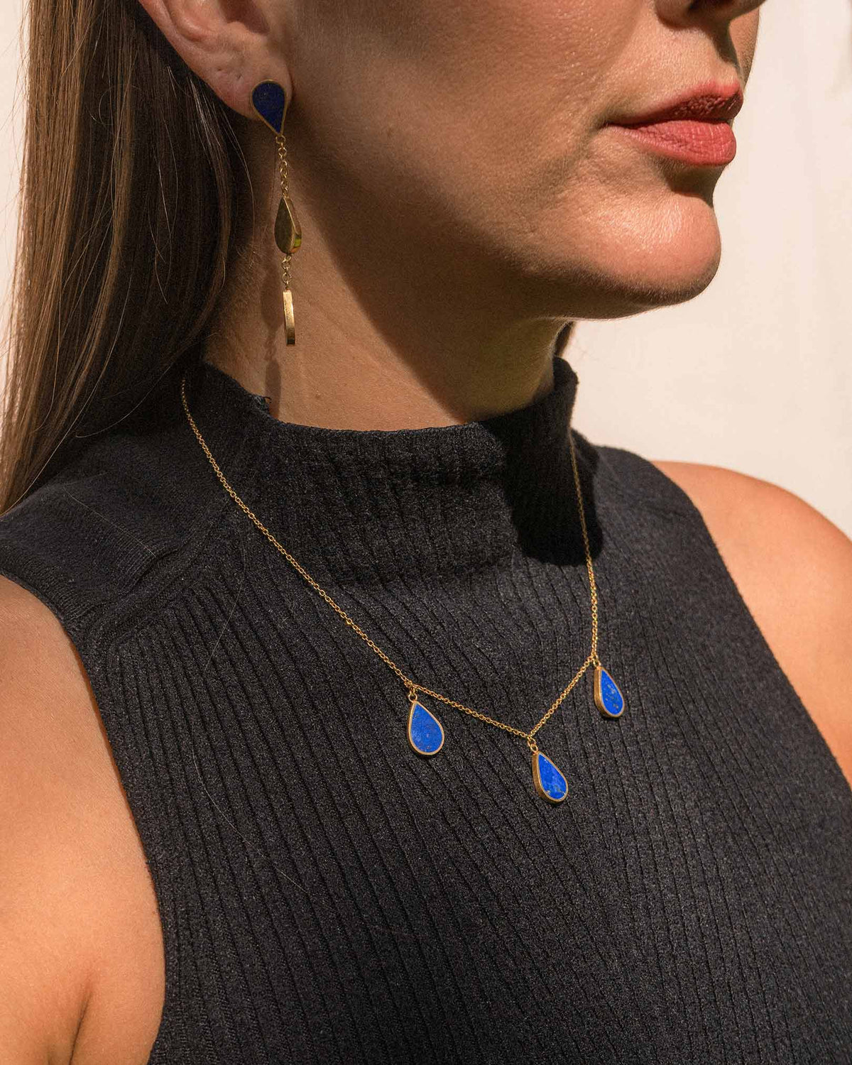 TURQUOISE MOUNTAIN - Chasma Necklace Lapis Lazuli