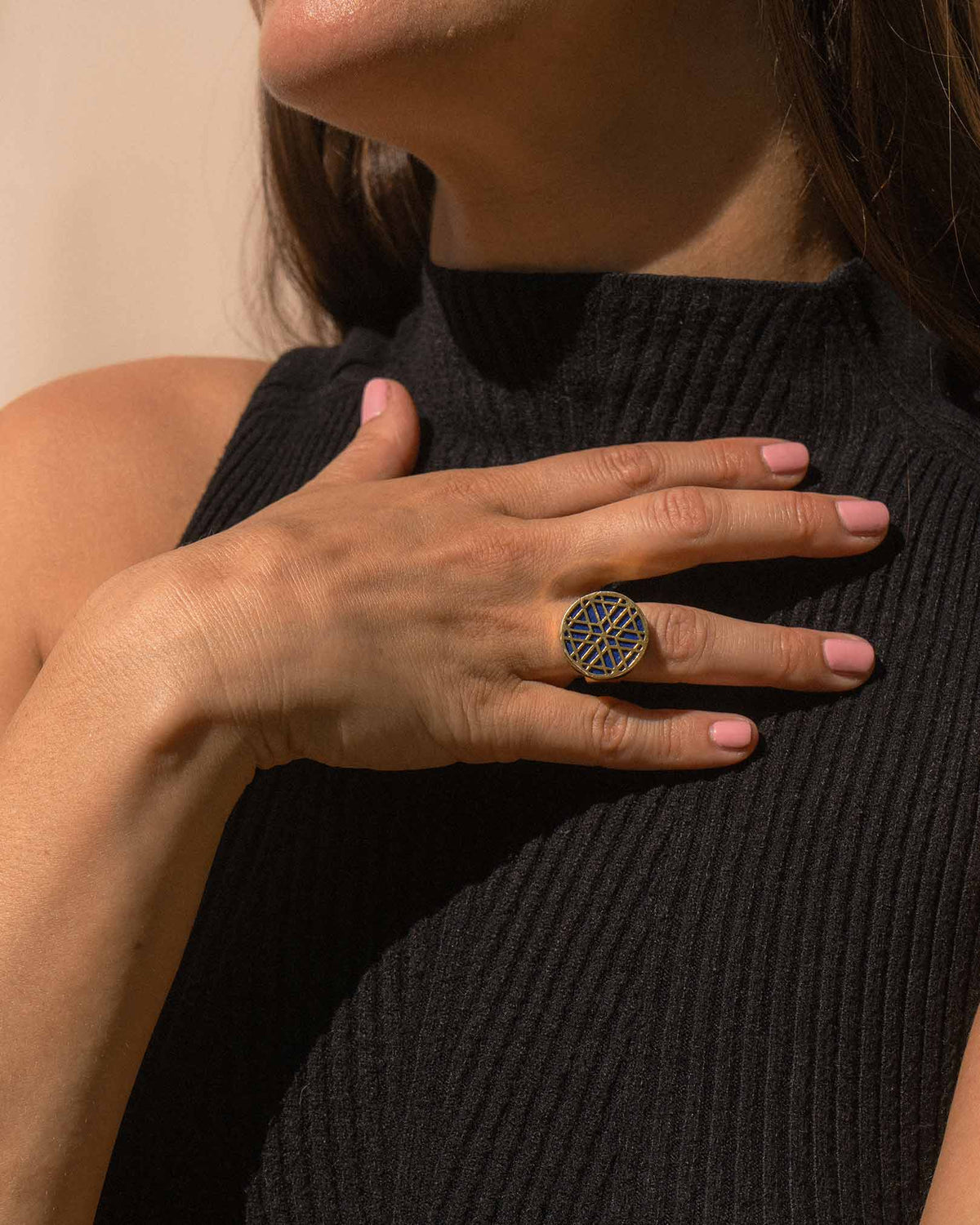 TURQUOISE MOUNTAIN - Jali Circle Ring