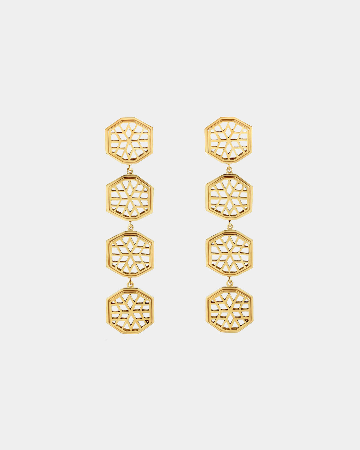 TURQUOISE MOUNTAIN - Jali Drop Earrings
