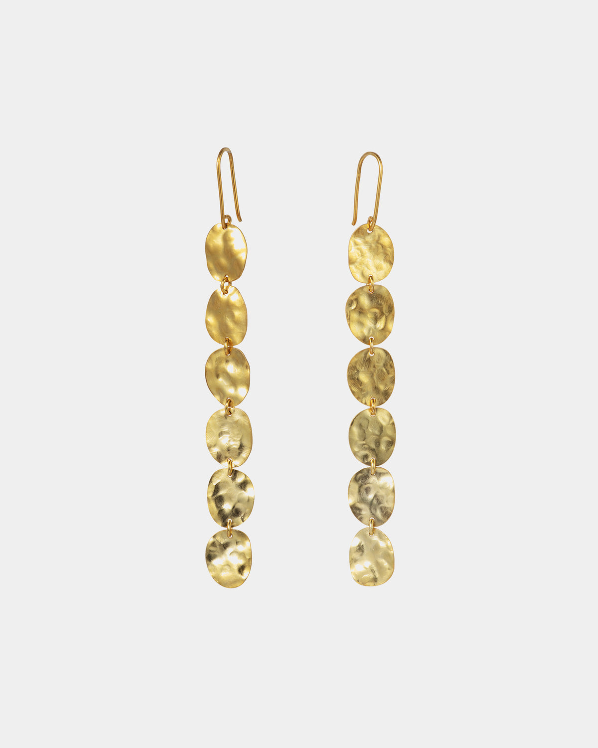 TURQUOISE MOUNTAIN - Tarq Petals Hook Earring GP