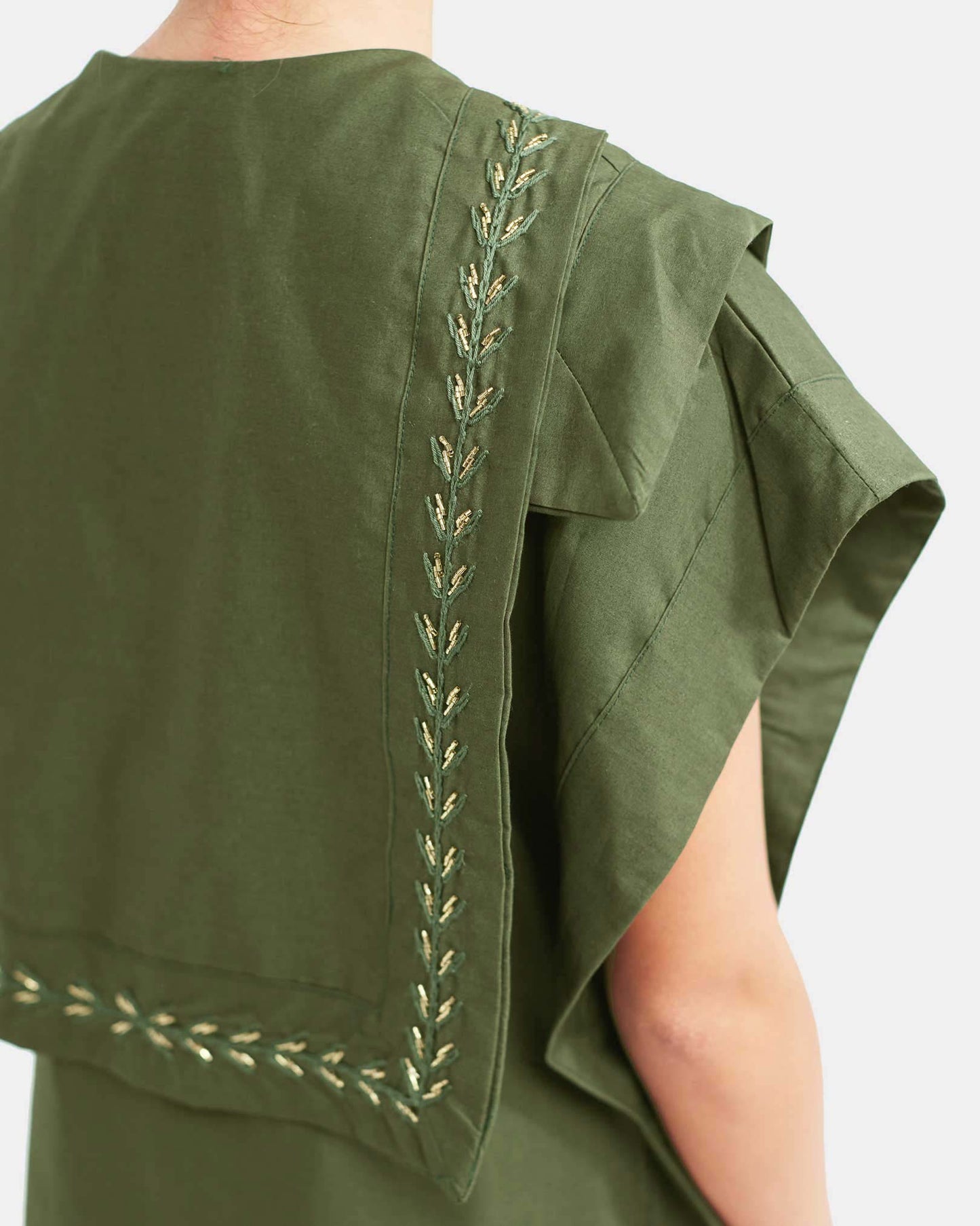 YMZ Cairo - Forest Green Natura Kaftan