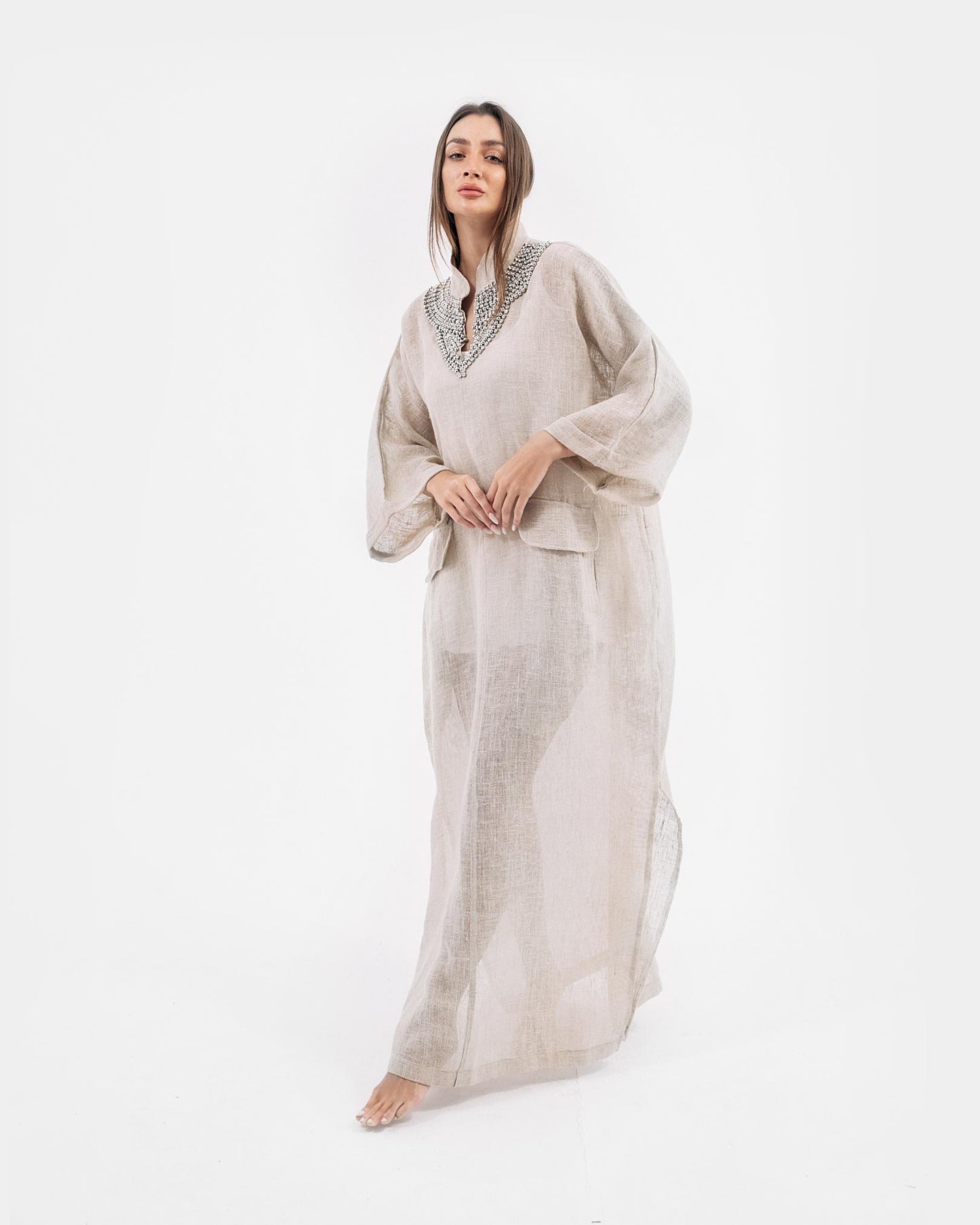 YMZ Cairo - La Raffia Gioiello Kaftan