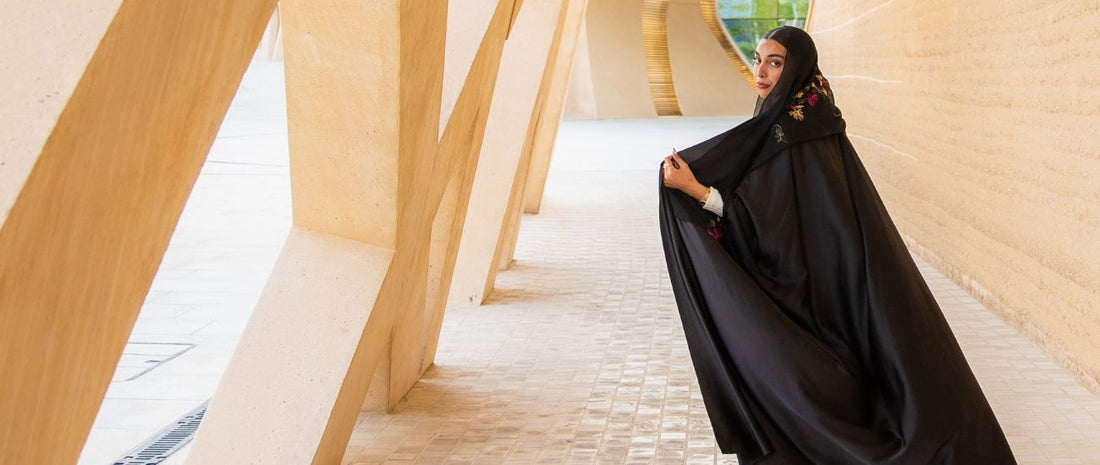 Black Abaya Banner