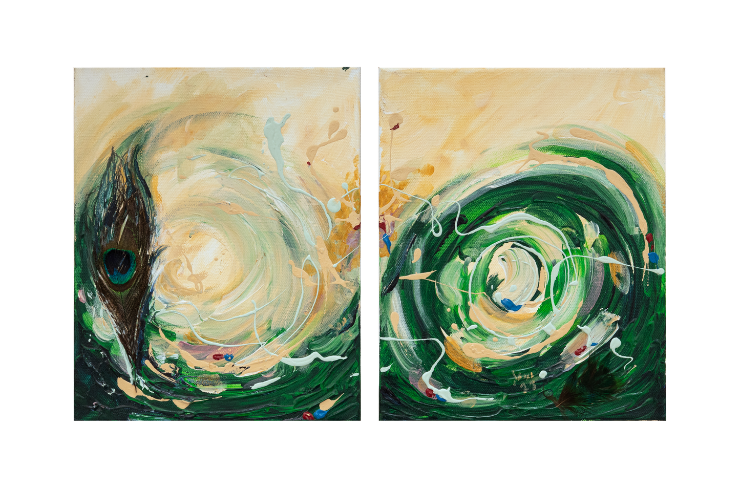INTISAR ALYAMANI - Ascension Diptych