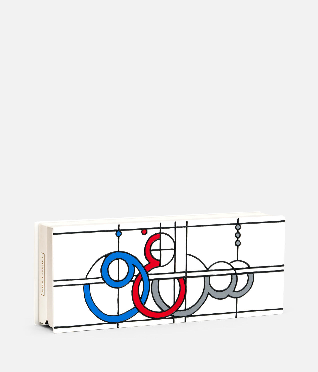 هلا وتاتيانا - حقيبة كلاتش "Passion" من Caligraphy