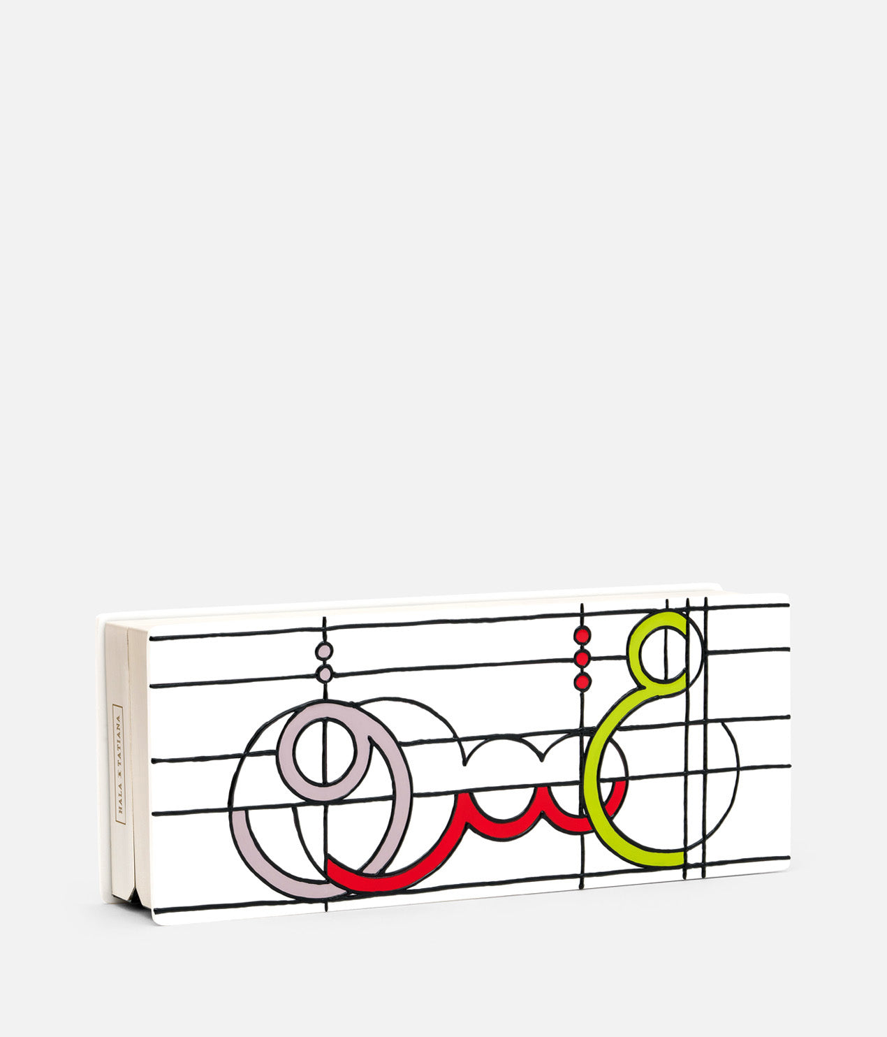 هلا وتاتيانا - حقيبة كلاتش "أدور" من كاليجرافي