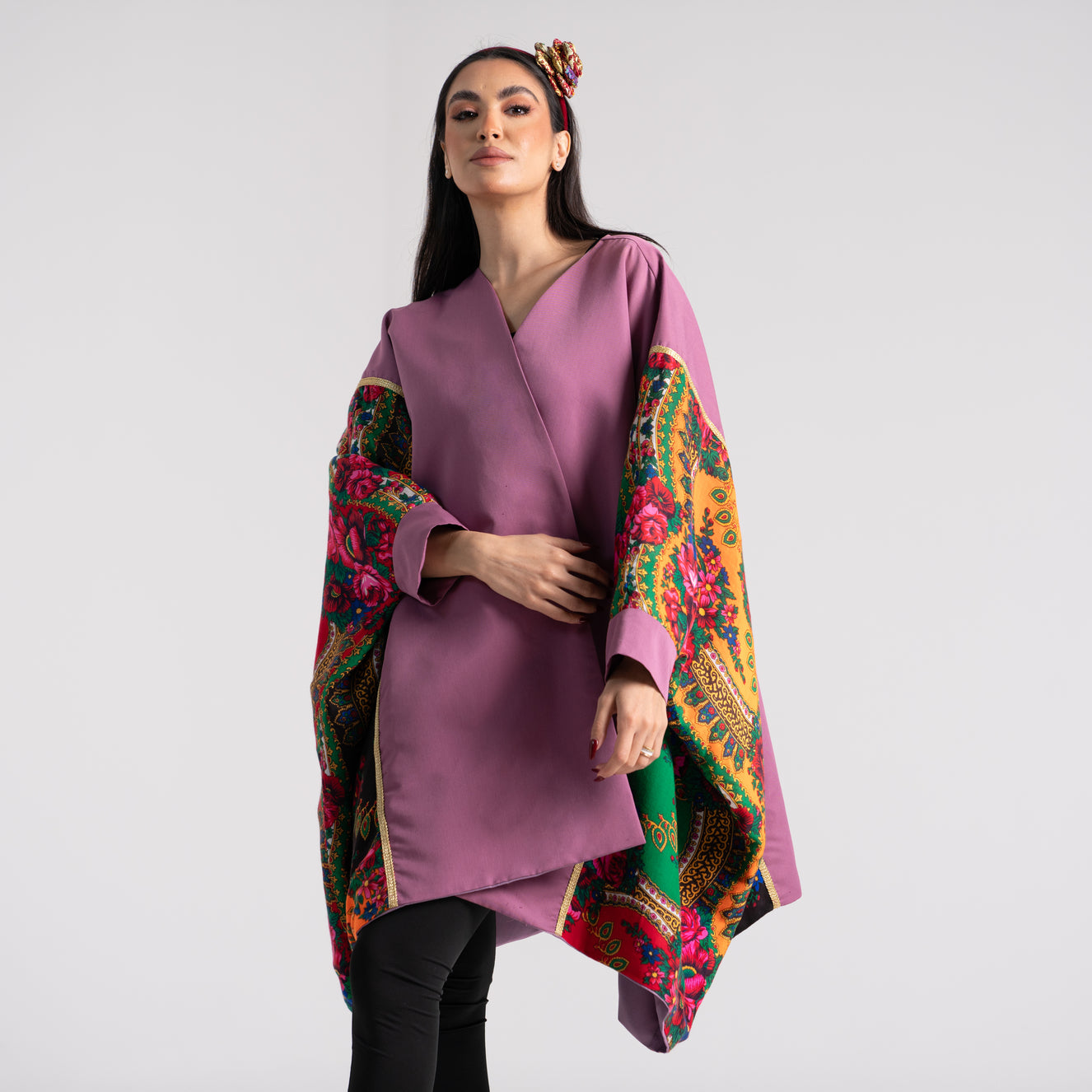 LA REINE - Shalky Print Cape