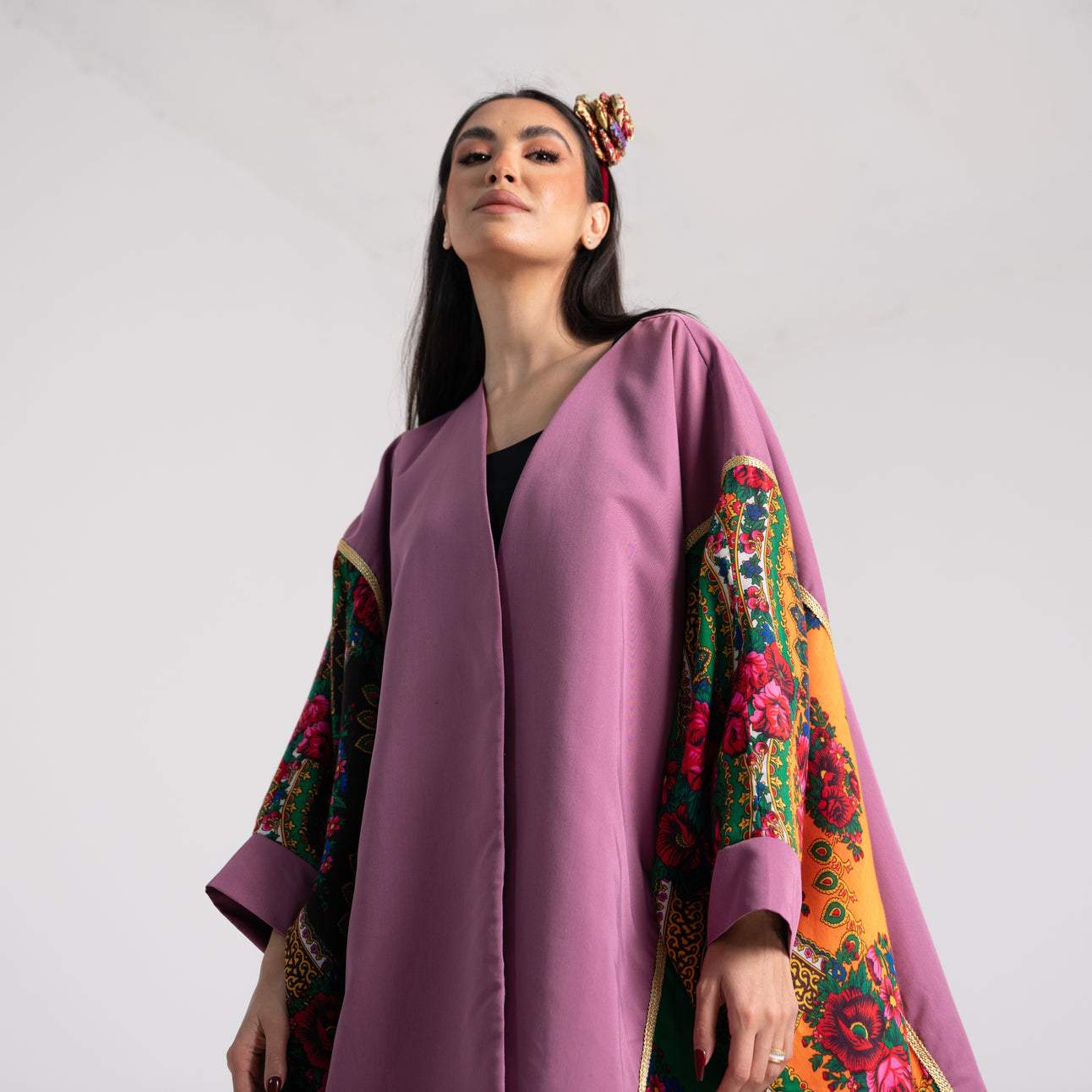 LA REINE - Shalky Print Cape