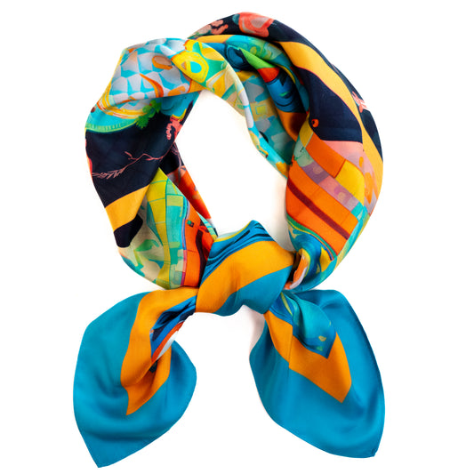QOFFAH - La Valse des Planètes Scarf