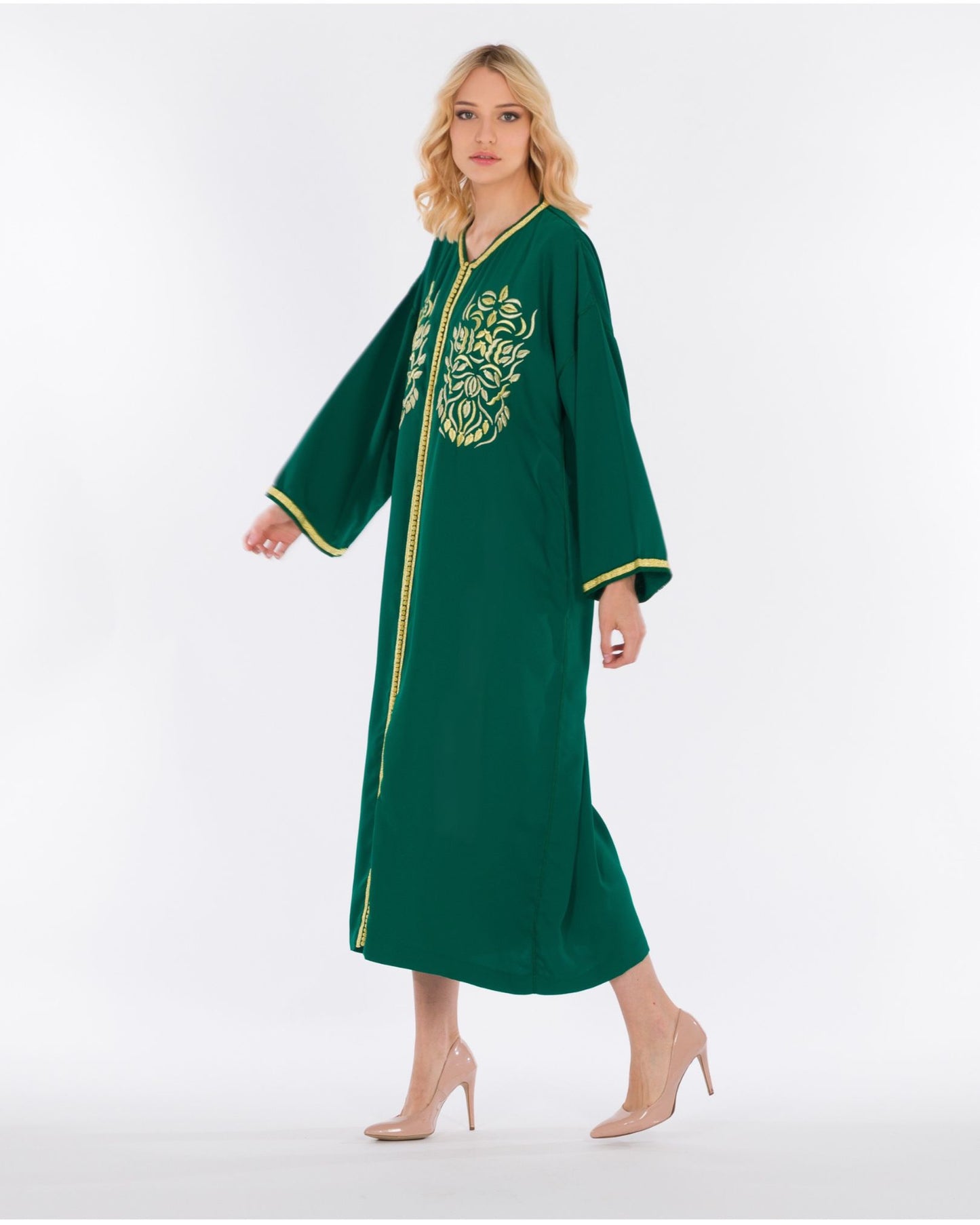 ياراكيش - قفطان من الكريب بتفاصيل سفيفا