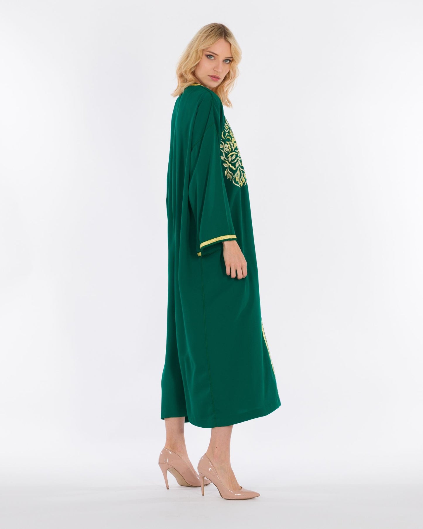 ياراكيش - قفطان من الكريب بتفاصيل سفيفا