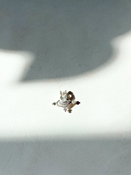 BY RAHINA - Hirz Sterling Silver Pendant