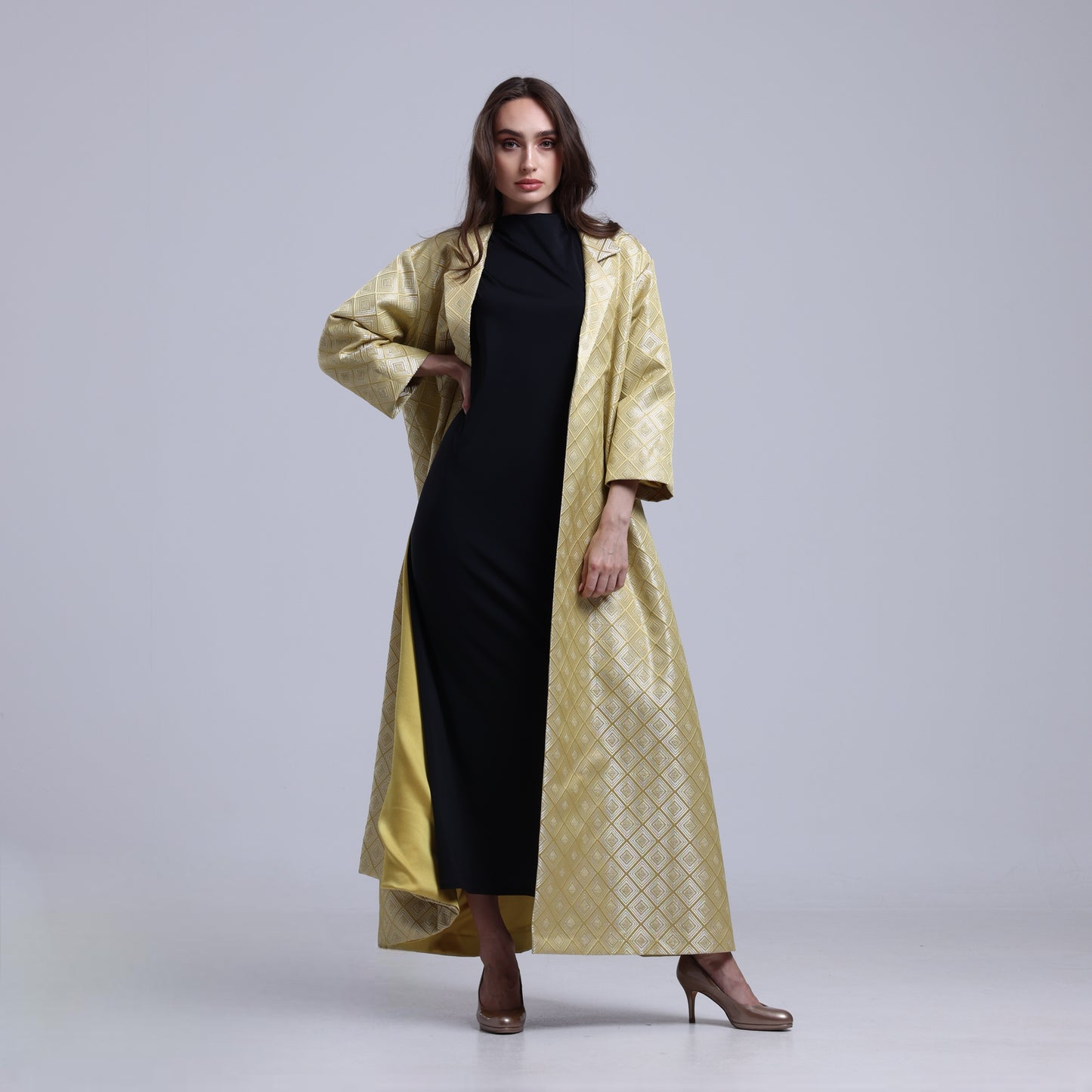 La Reine Brocade Coat