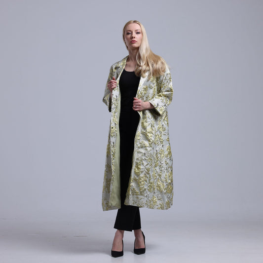 LA REINE - Metallic Brocade Coat