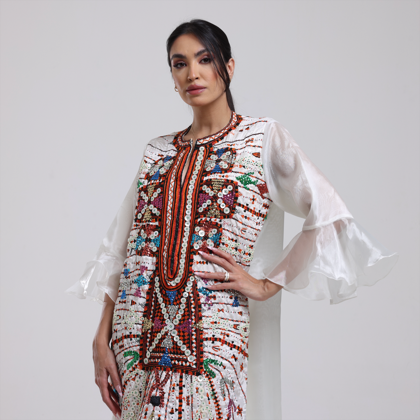 DALSH DESIGNS - Siwa Embroidered Kaftan
