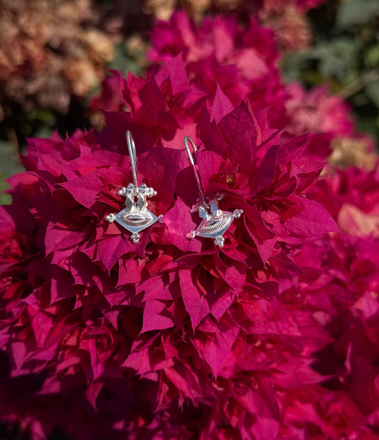 BY RAHINA - Hirz Sterling Silver Earrings