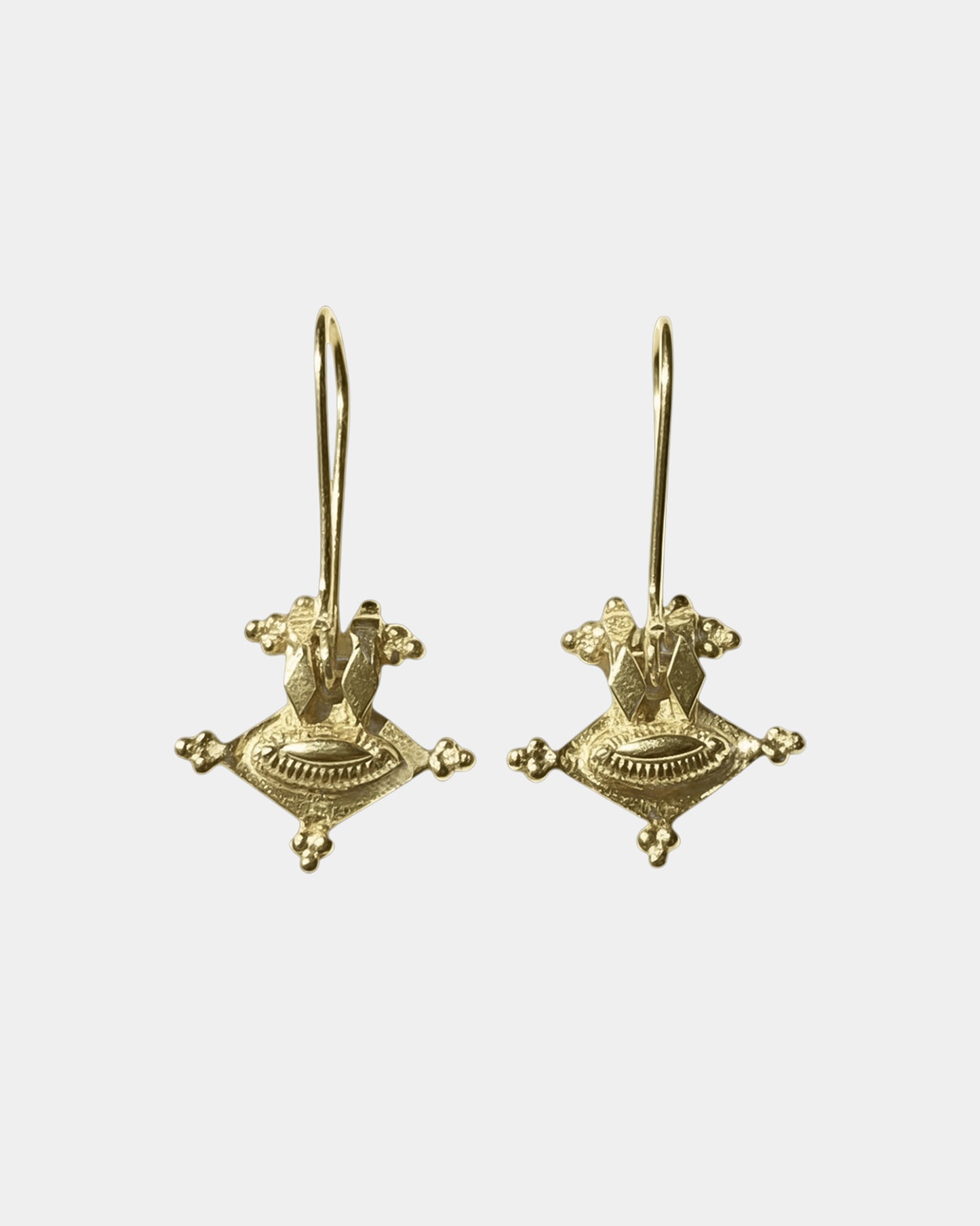 BY RAHINA - Hirz 21k Goldplated Sterling Silver Earrings