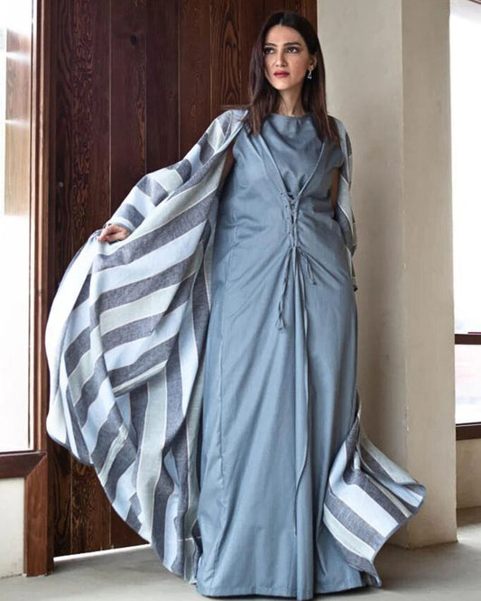 DALSH DESIGNS - Two-piece dress and abaya set