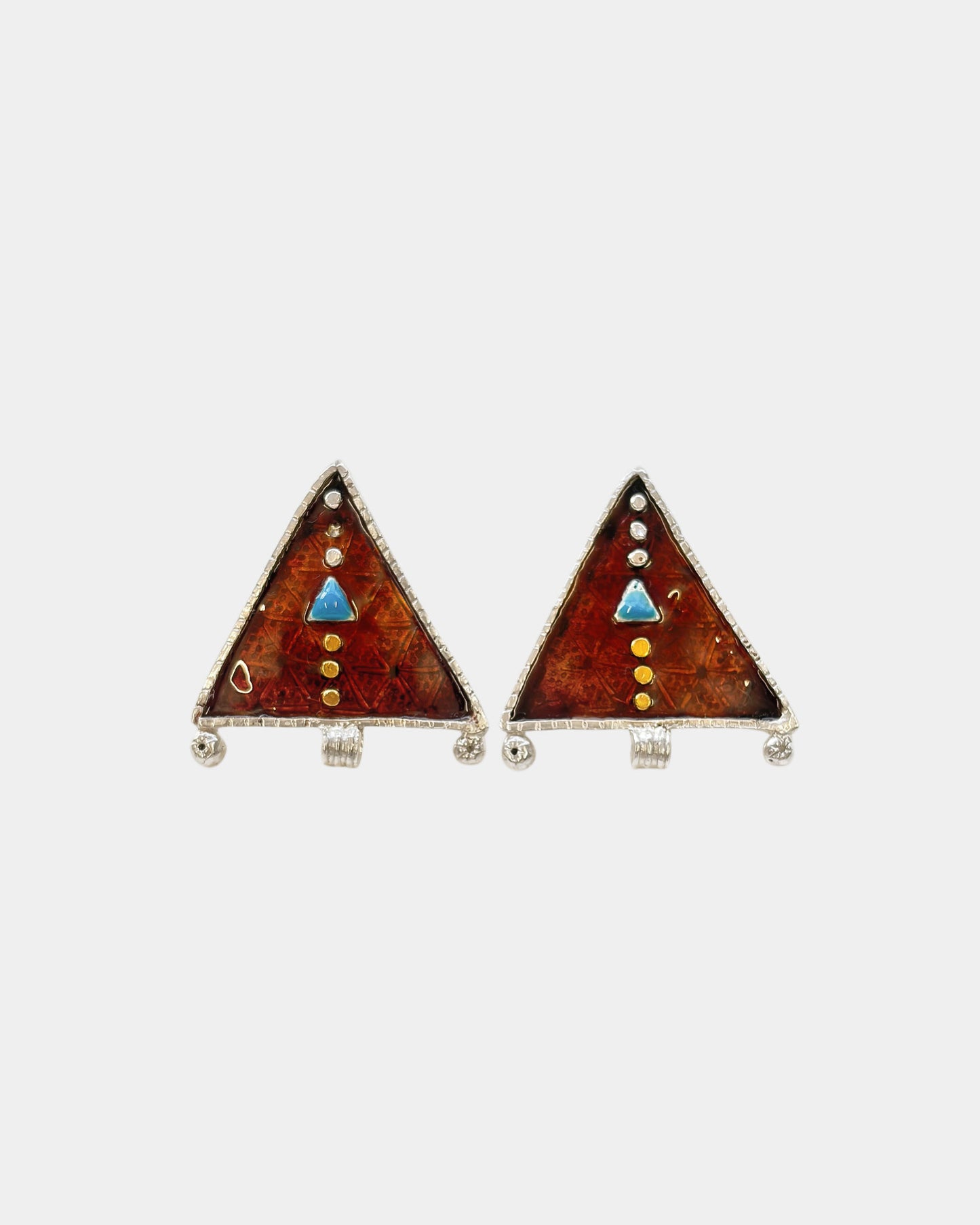 FARBASTA - Sacred Triangle Earrings