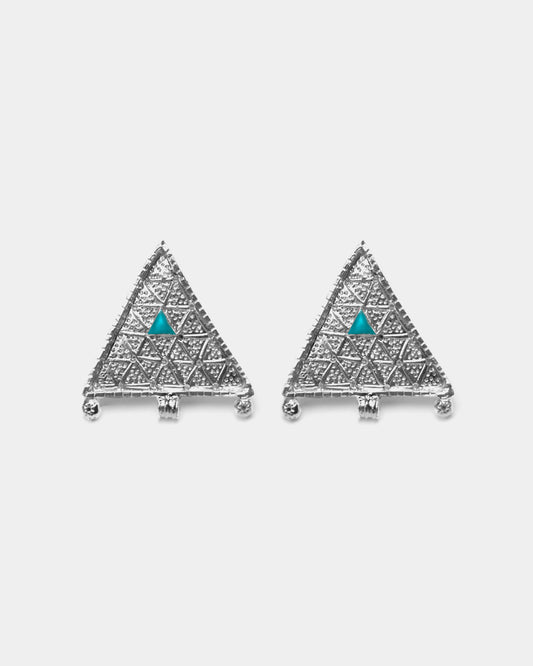 FARBASTA - Sacred Triangle Earrings