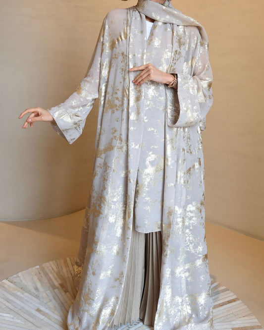 FLOUNGE - Goldbeaten Abaya