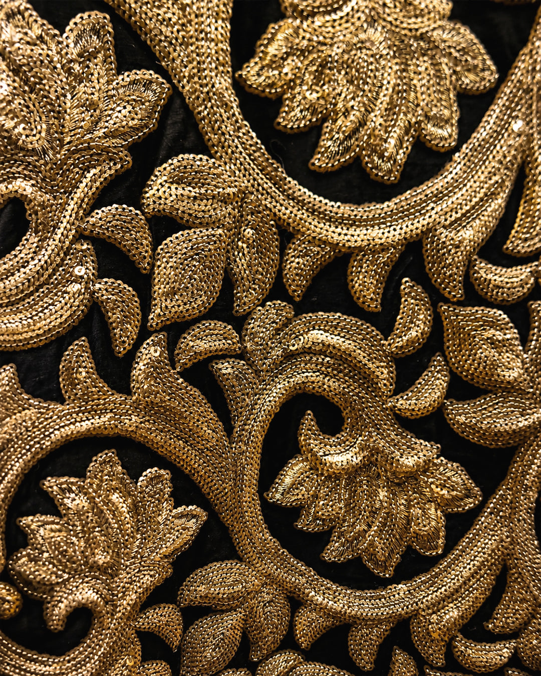 Dalsh Designs Kaftan with Gold Embroidery