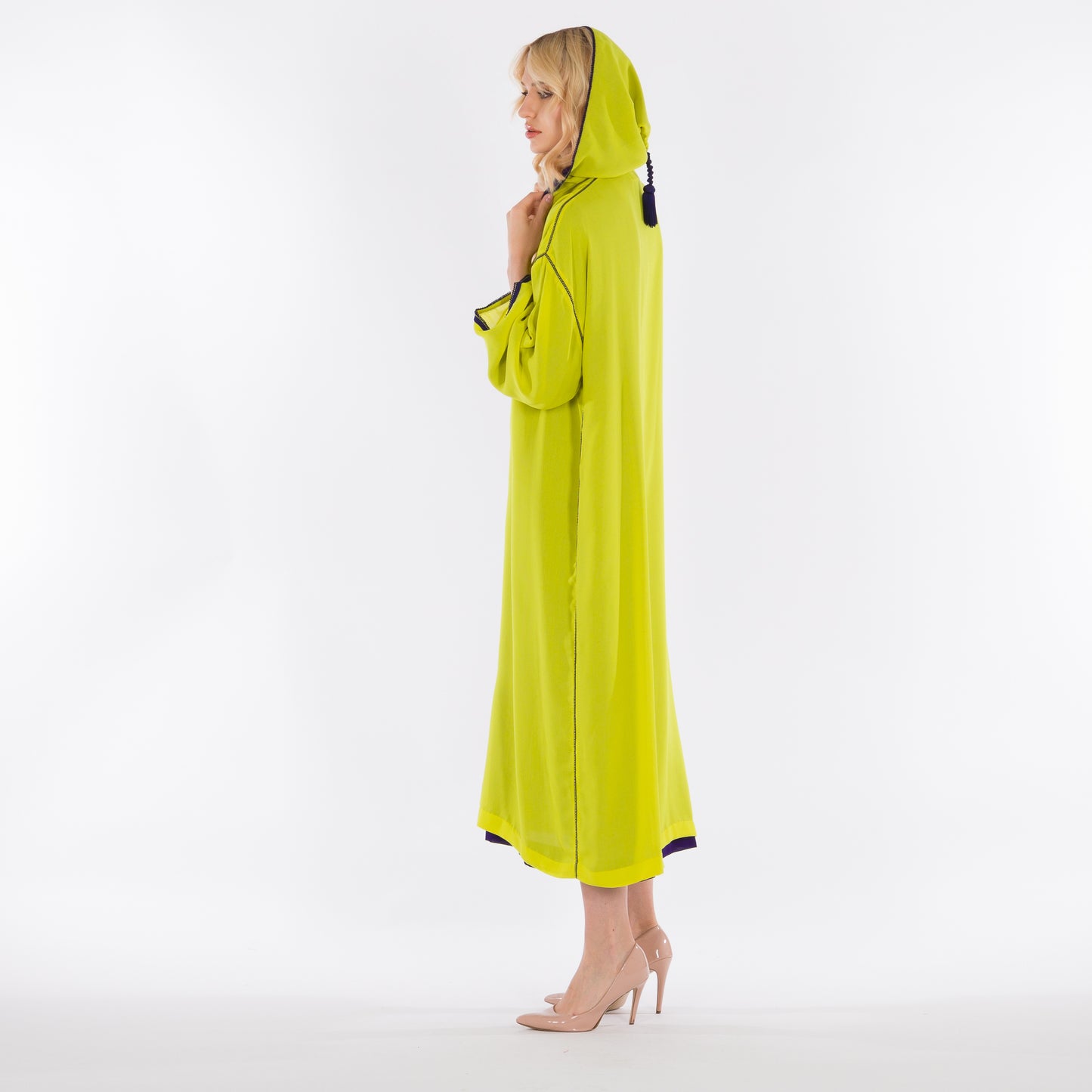 YARAKECH - Two-Piece Embroidered Moroccan Kaftan