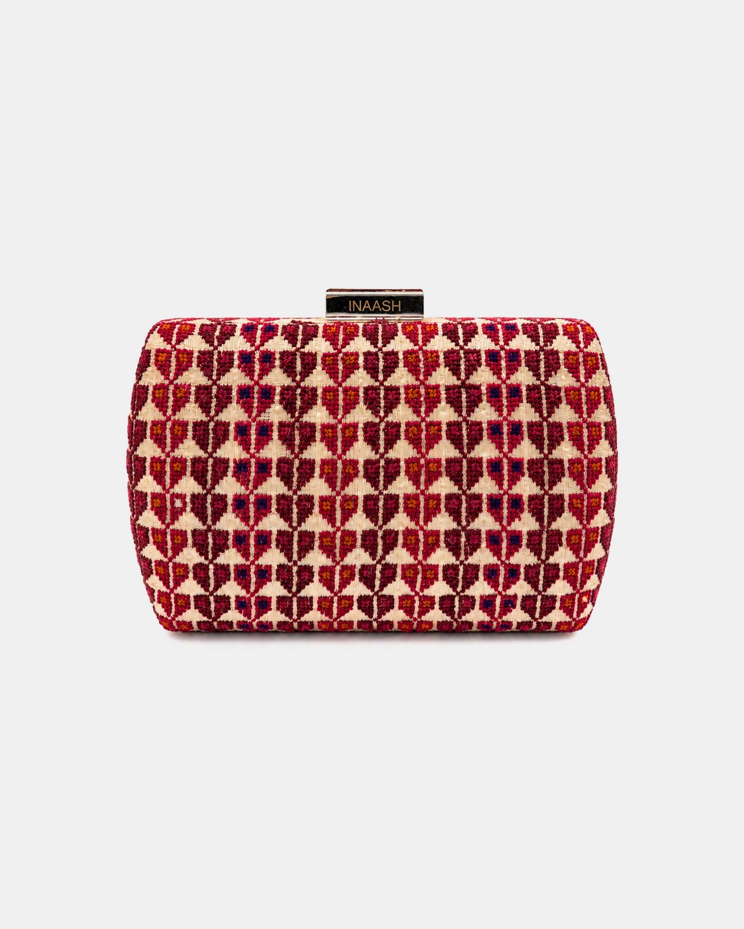 INAASH - HandBag Clutch Flat Silk - Red