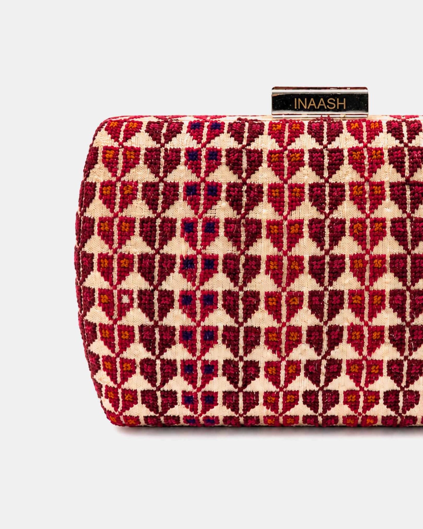 INAASH - HandBag Clutch Flat Silk - Red