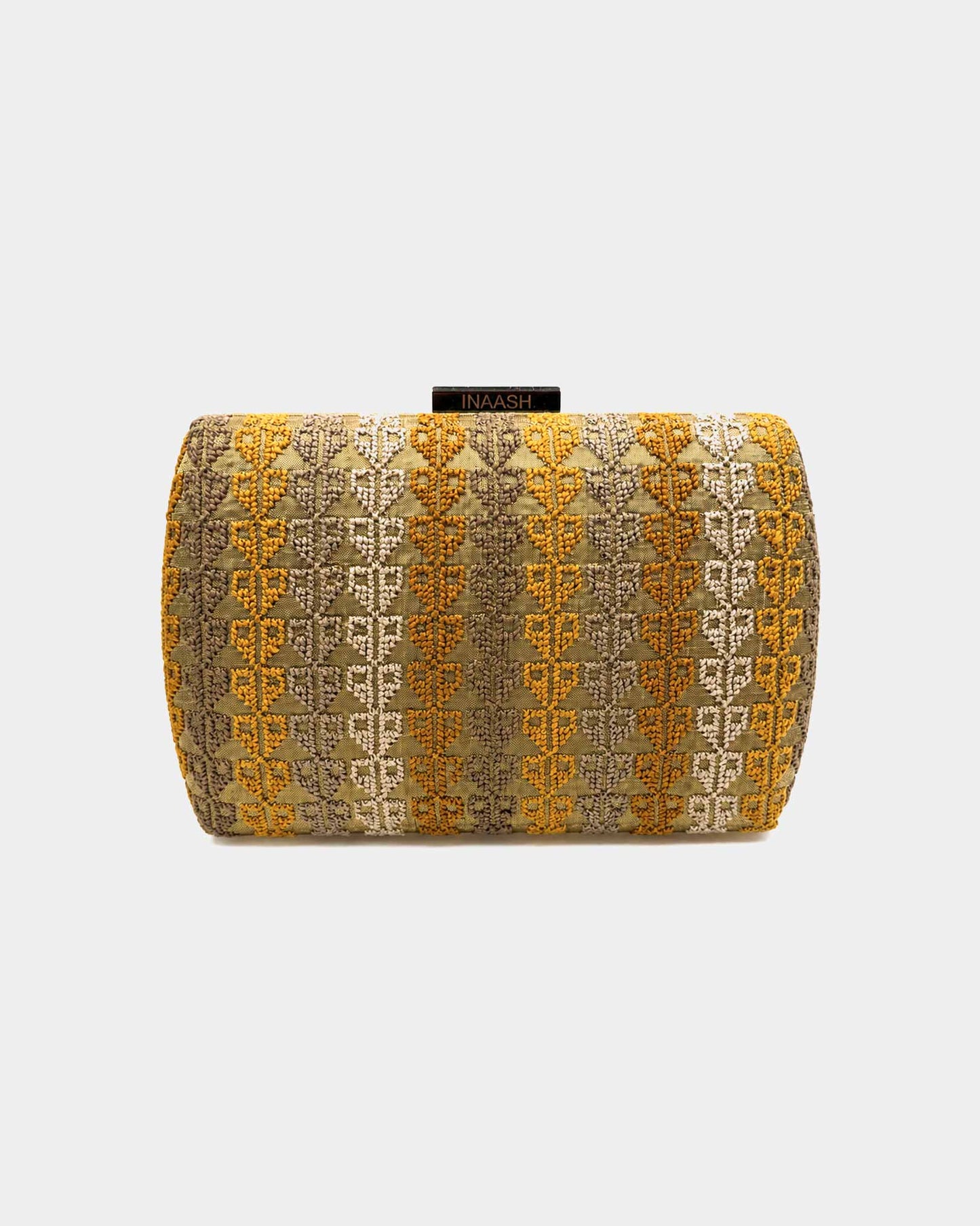 INAASH - HandBag Clutch Flat Silk - Yellow
