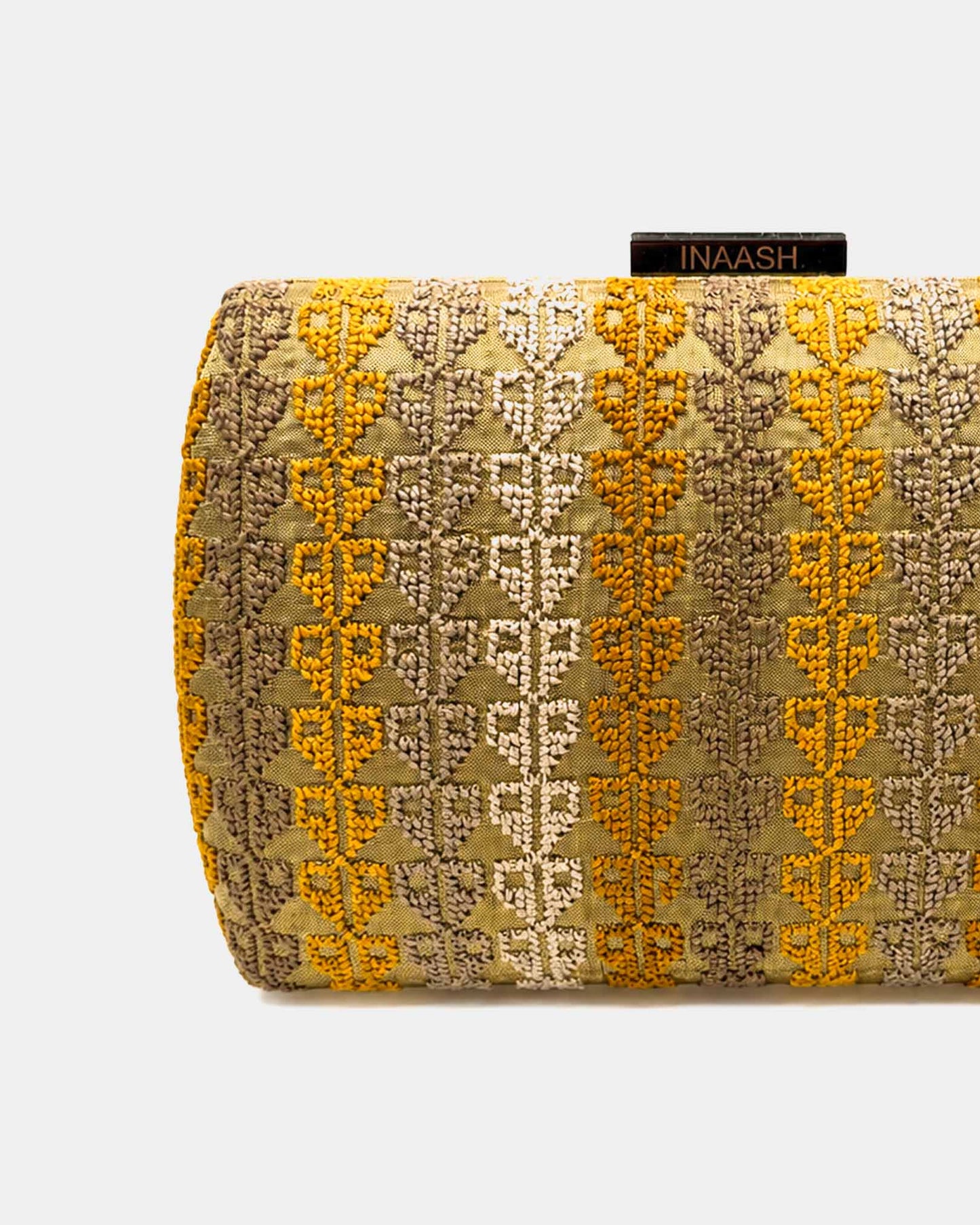 INAASH - HandBag Clutch Flat Silk - Yellow