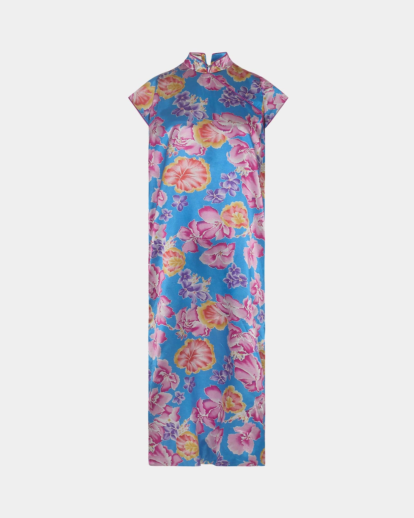 NOBLESSE - Silk Floral Maxi Dress