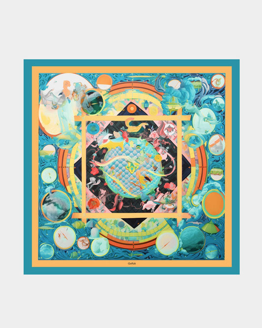 QOFFAH - La Valse des Planètes Scarf