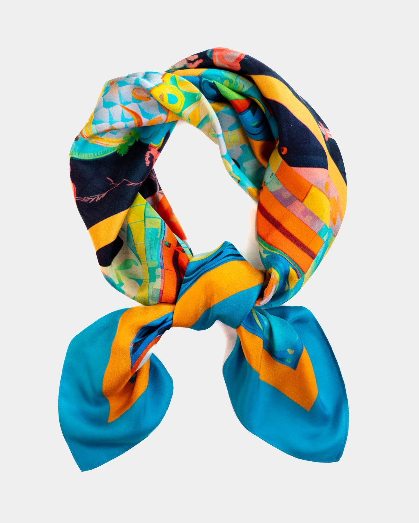 QOFFAH - La Valse des Planètes Scarf