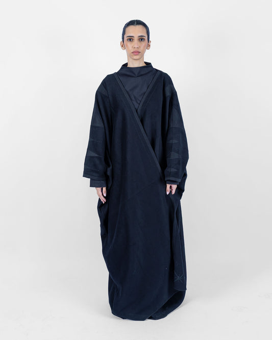 QORMUZ - JUBBAH Black Robe