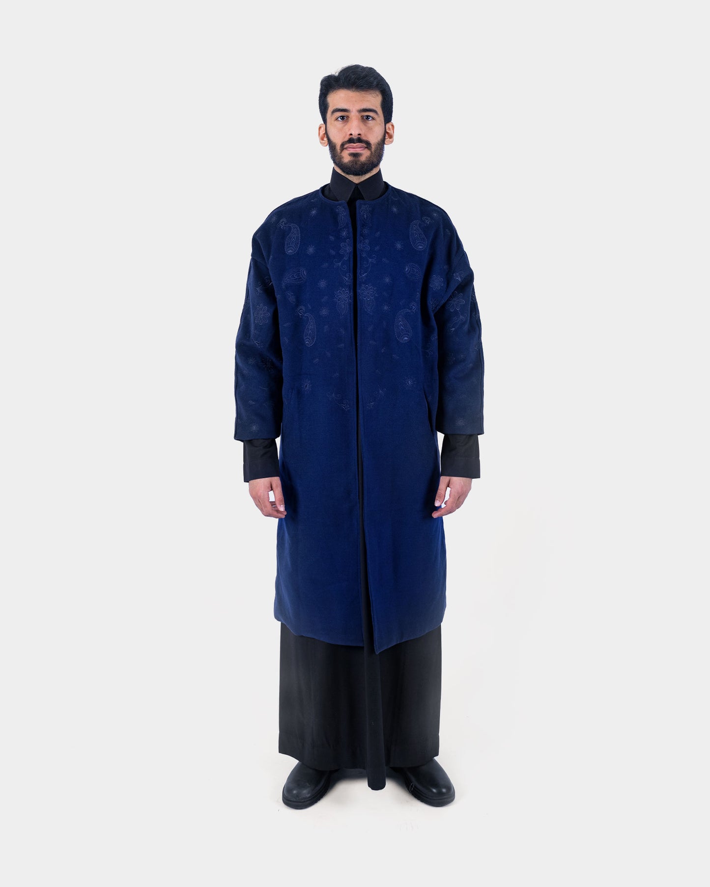 QORMUZ - Navy Blue Bishaya