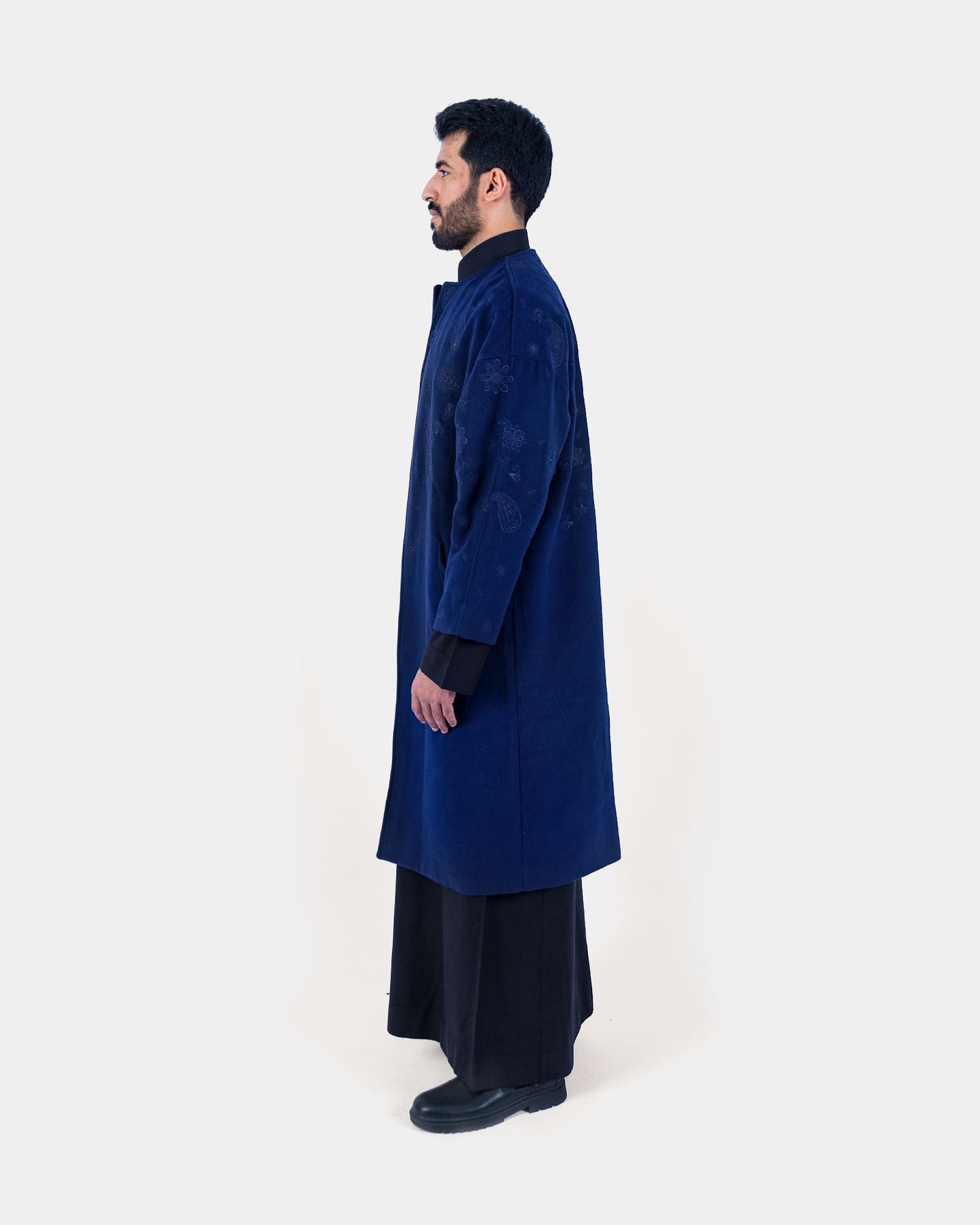 QORMUZ - Navy Blue Bishaya