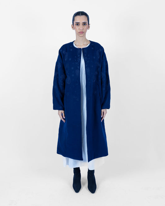 QORMUZ - Navy Blue Bishaya