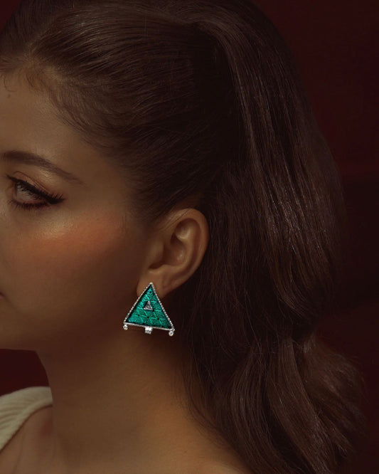 FARBASTA - Sacred Triangle Earrings