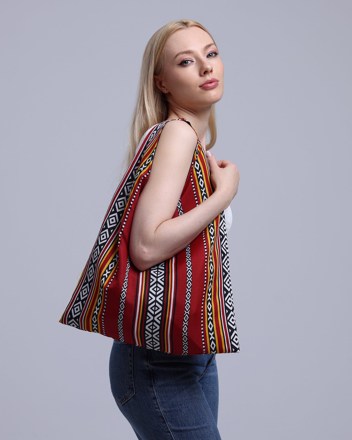 LA REINE - Sadu Print Tote Bag