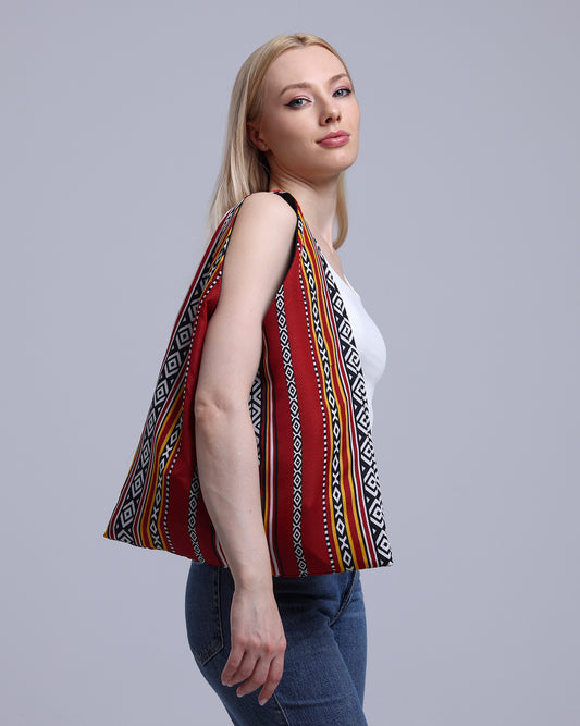 LA REINE - Sadu Print Tote Bag