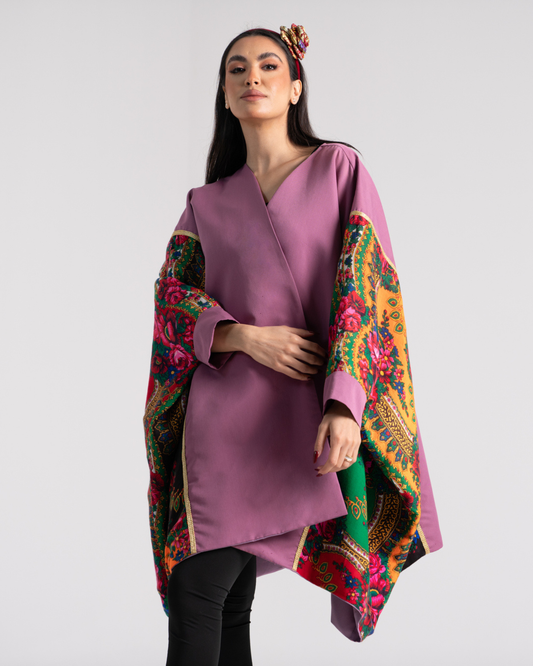 LA REINE - Shalky Print Cape