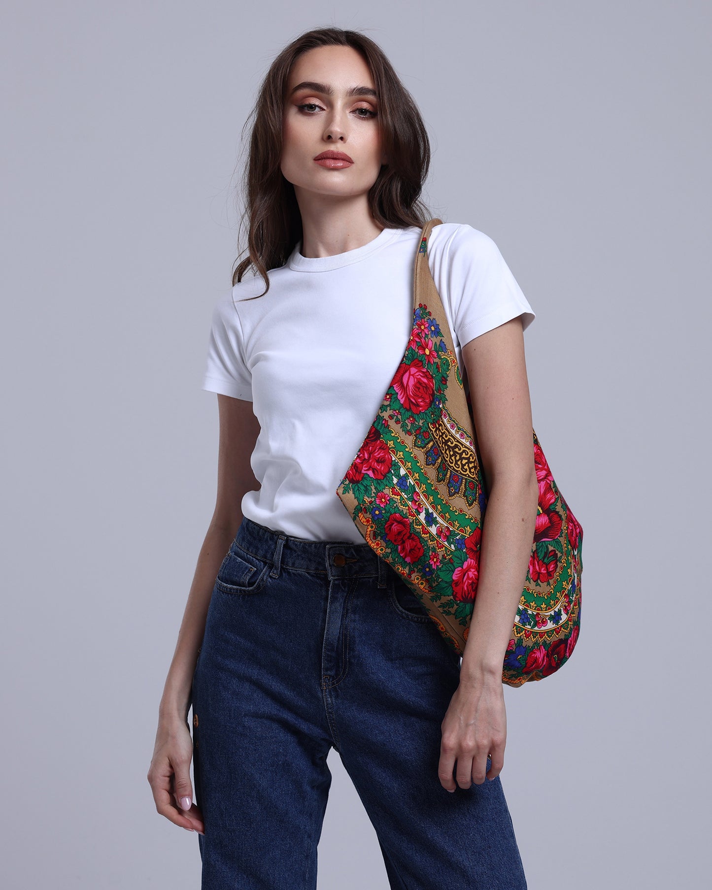 LA REINE - Shalky Print Tote Bag