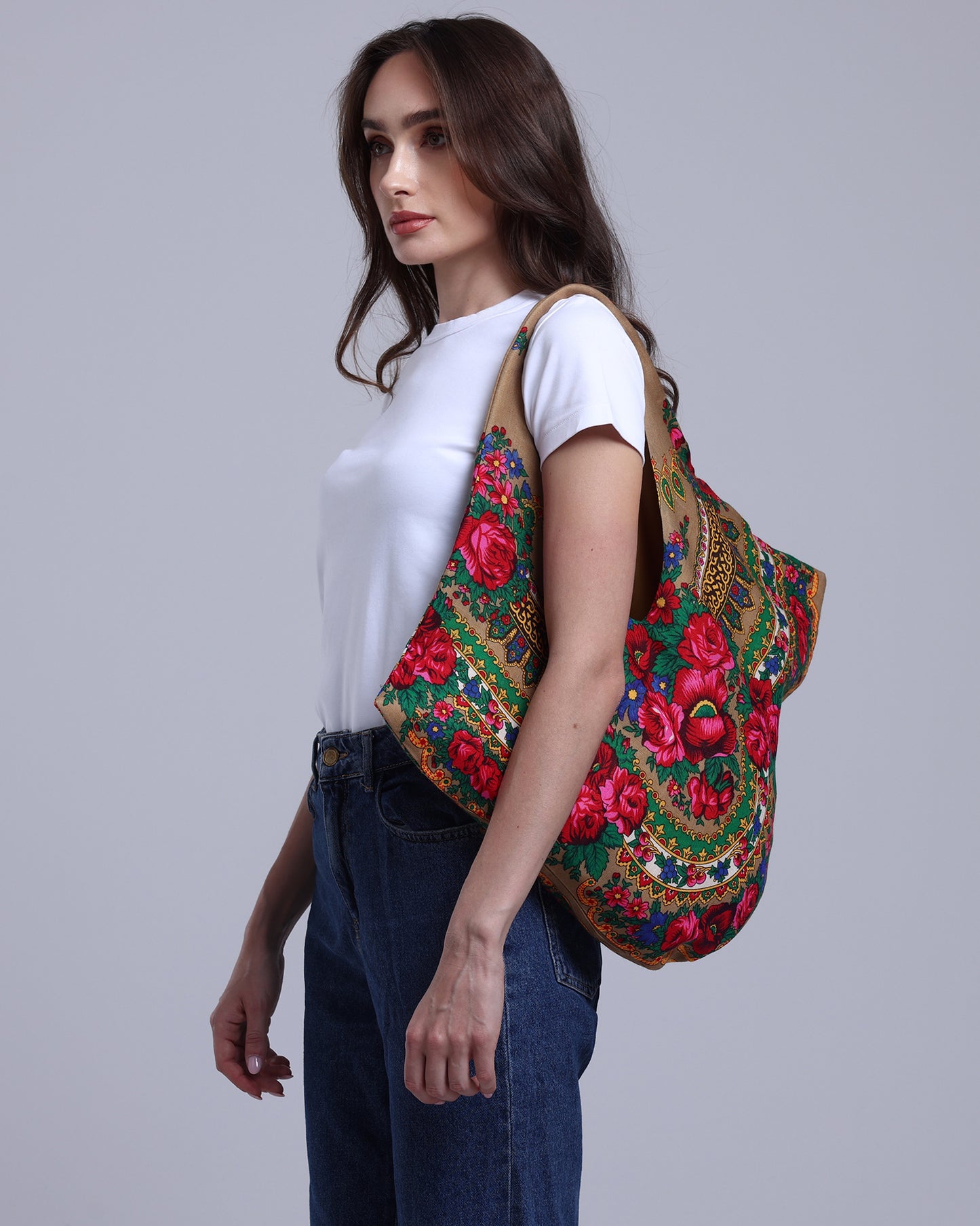 LA REINE - Shalky Print Tote Bag