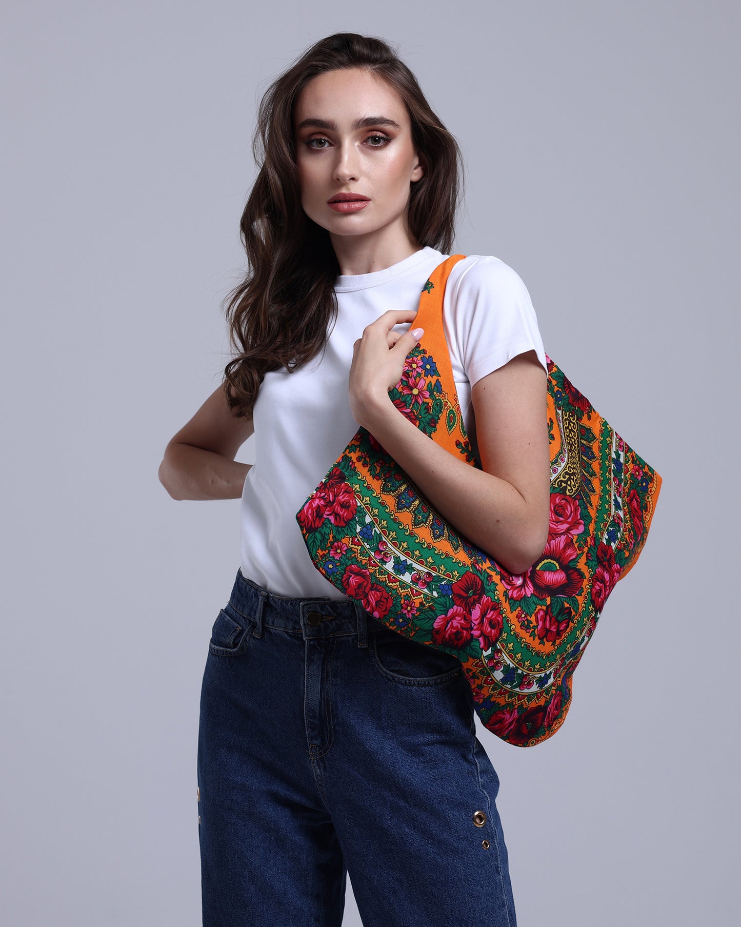 LA REINE - Shalky Print Tote Bag