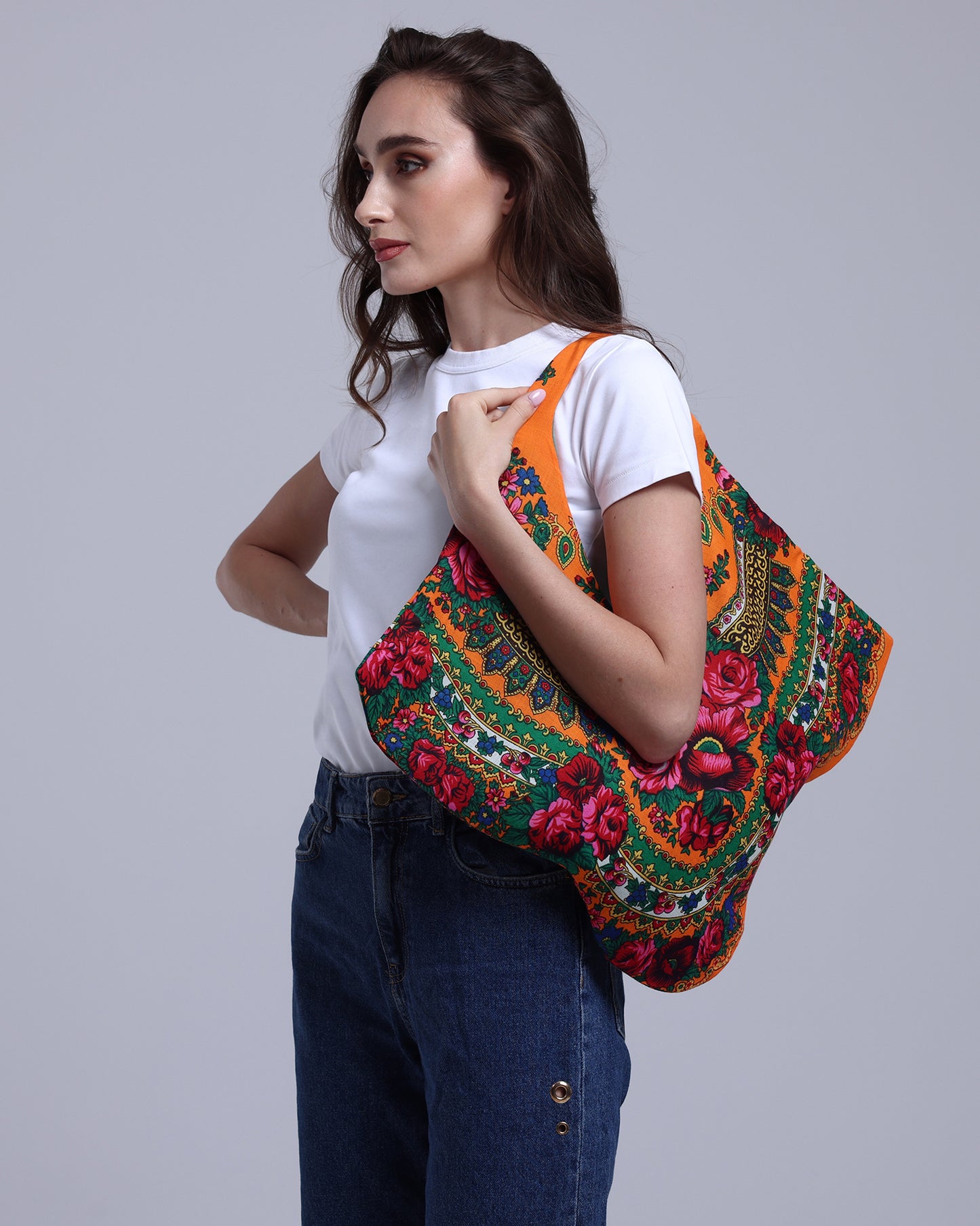 LA REINE - Shalky Print Tote Bag