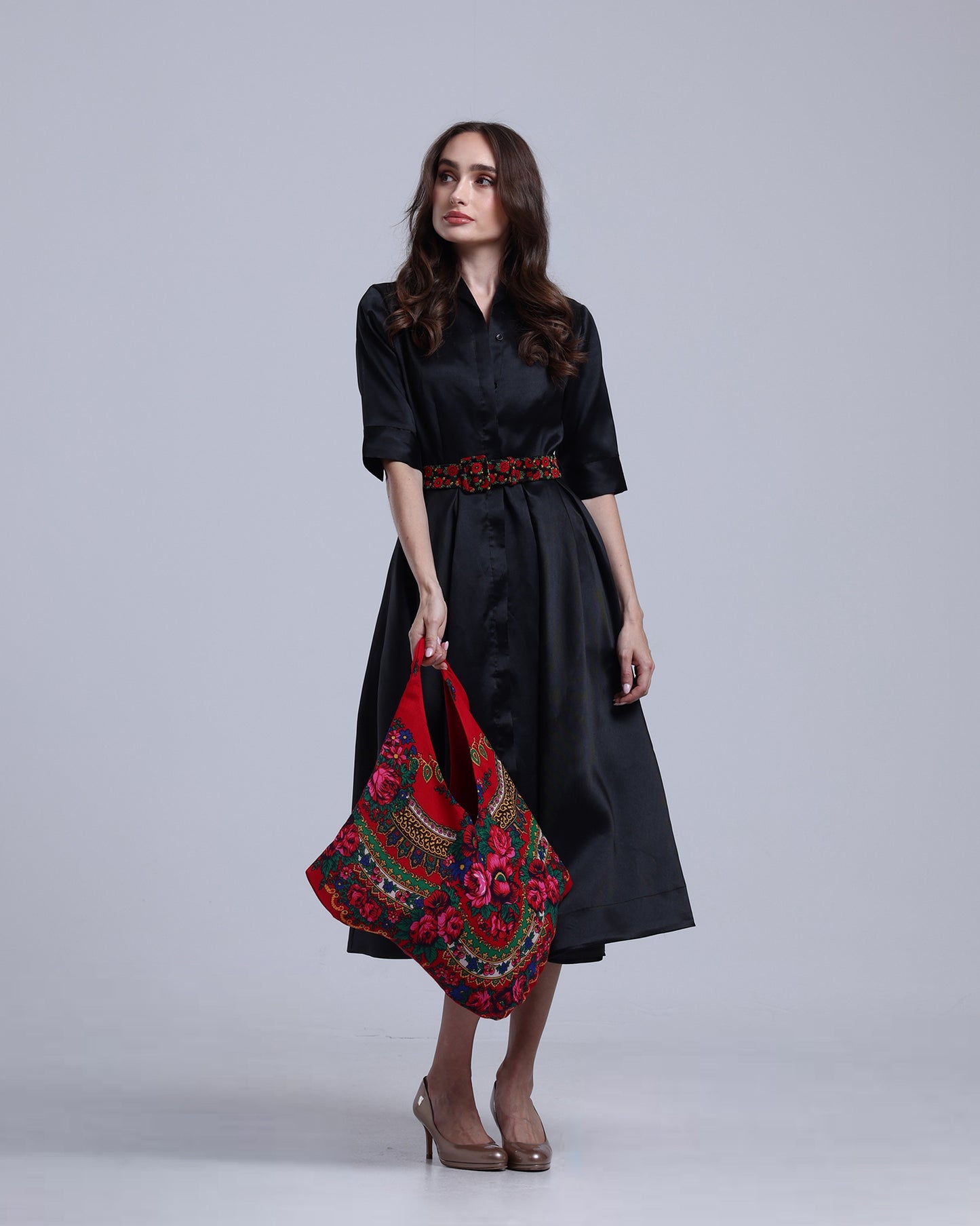 LA REINE - Shalky Print Tote Bag